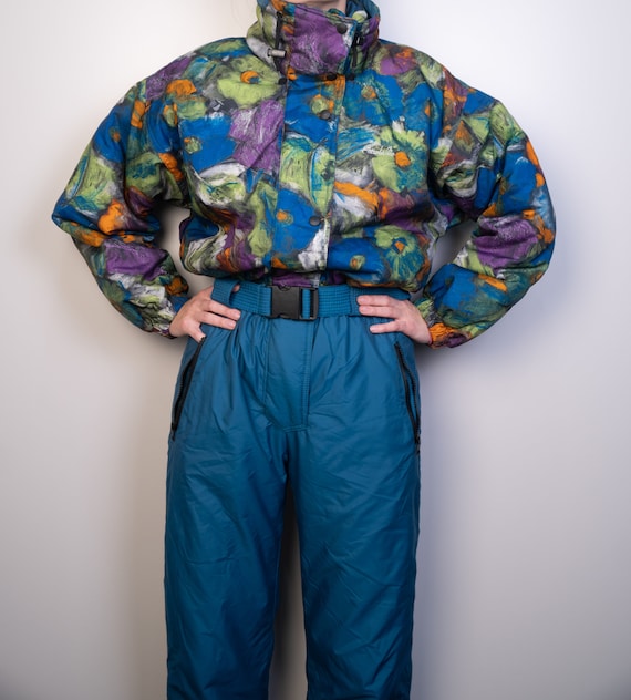 Vintage ASTROLABIO Ski Suit | Multi color Ski Suit