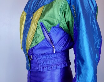 Vintage DESCENTE Ski Suit Retro Ski Suit Snowboarding Suit Vintage