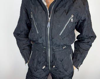 スキー DESCENTE vintage ski suits Vintage Descente 80s Men's Ski Suit Made in Japan Snowsuit