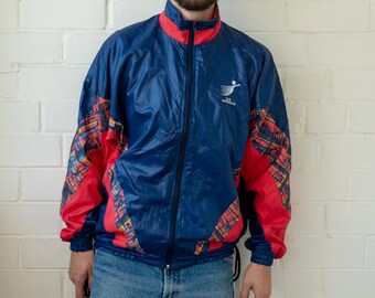 Vintage Track Jacket | Vintage Track Top | Vintage Tracksuit | Old School Tracksuit |  Multicolor Track Jacket