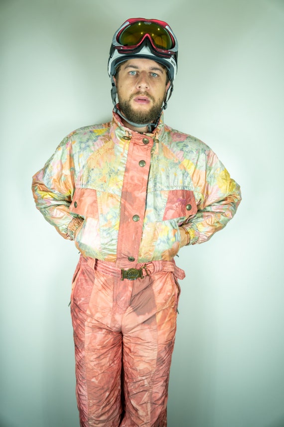 Vintage Ninety Eight Ski Suit Multi color Ski Suit