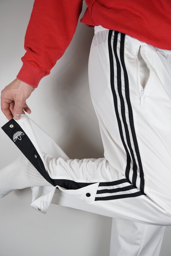 Vintage Adidas Popper Buttons Pants 