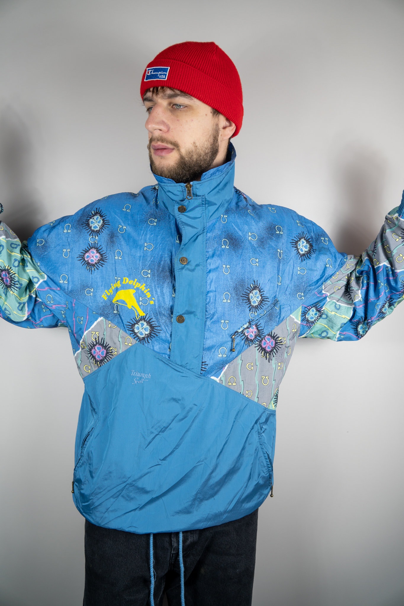 Vintage TRIUMPH Track Jacket | Vintage Track Top | Vintage