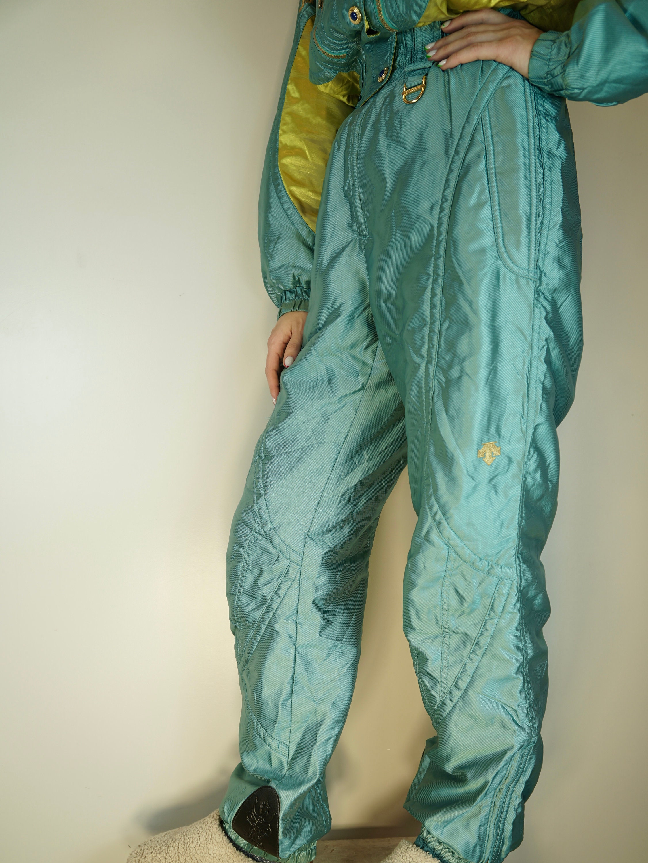 スキー DESCENTE vintage ski suits Vintage Descente 80s Men's Ski Suit Made in Japan Snowsuit