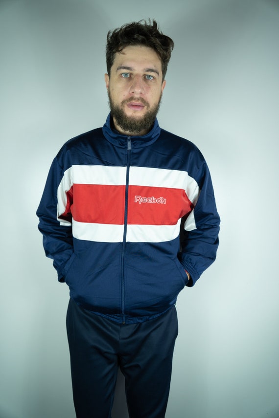 Vintage REEBOK Track Jacket | Vintage Track Top |… - image 1