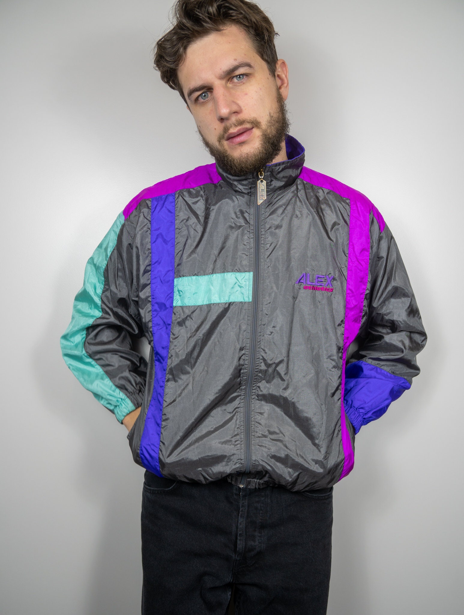 old school track jacket