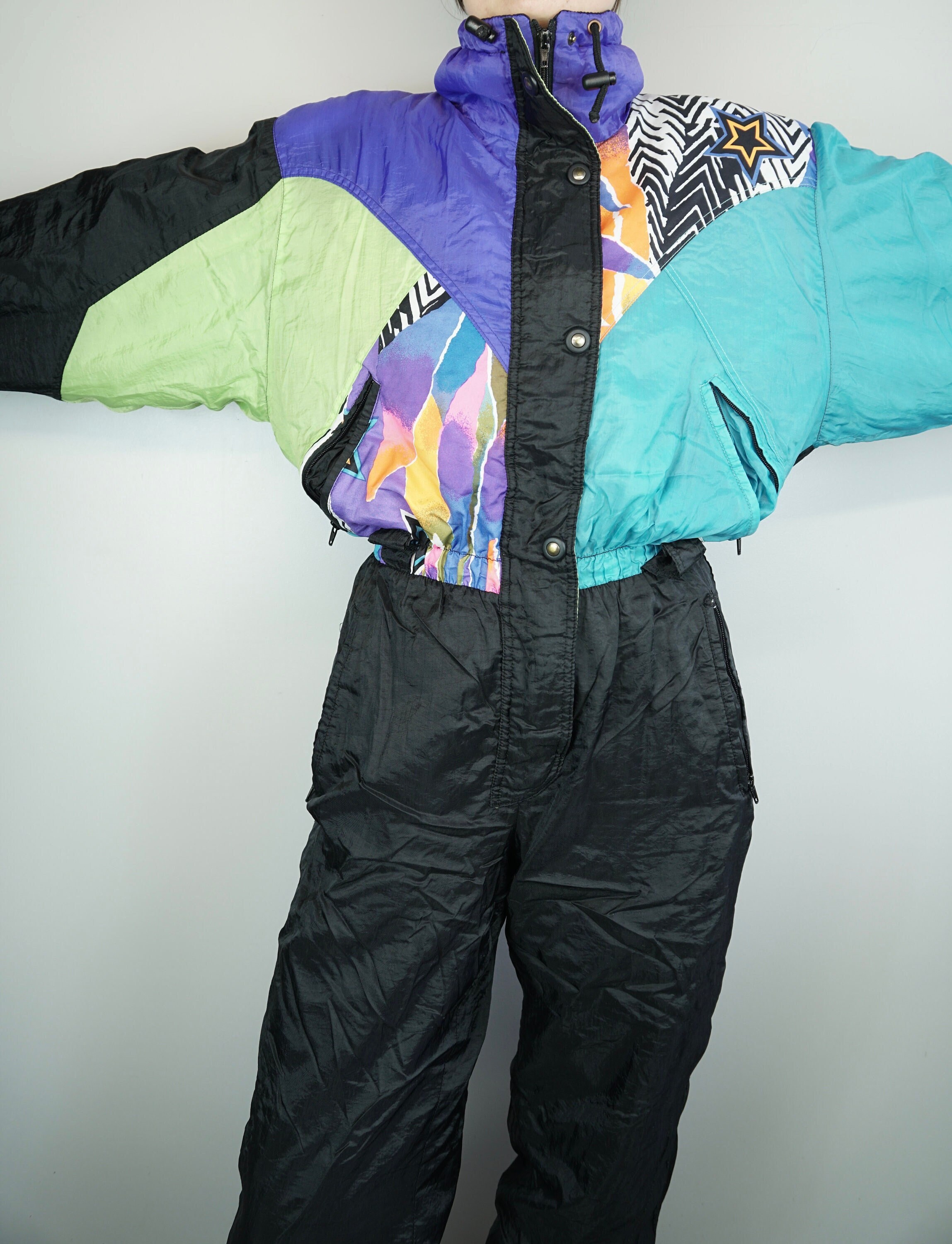 70s ski jumpsuit