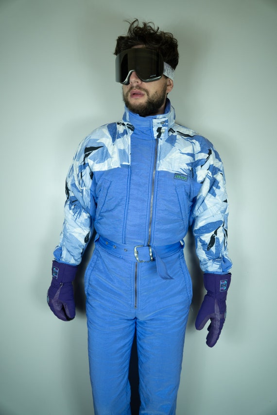 Vintage ELLESSE Ski Suit | Multi color Ski Suit |