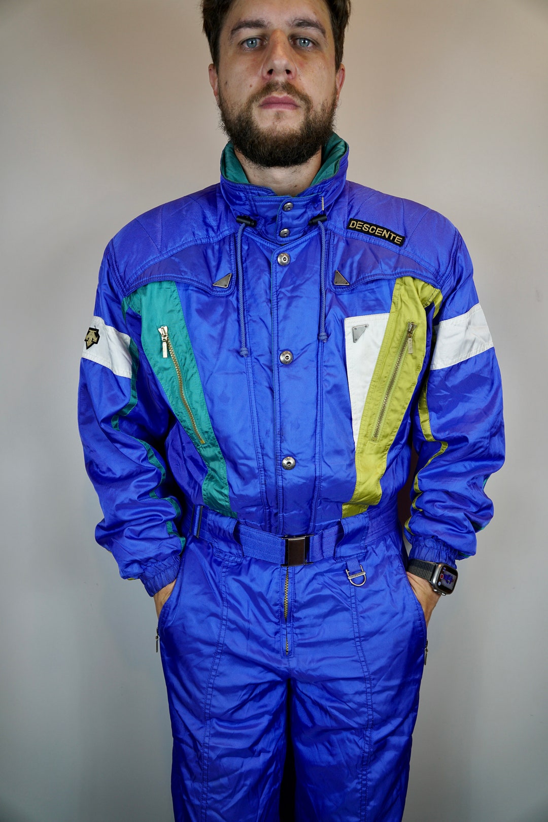 Descente one piece ski best sale suit