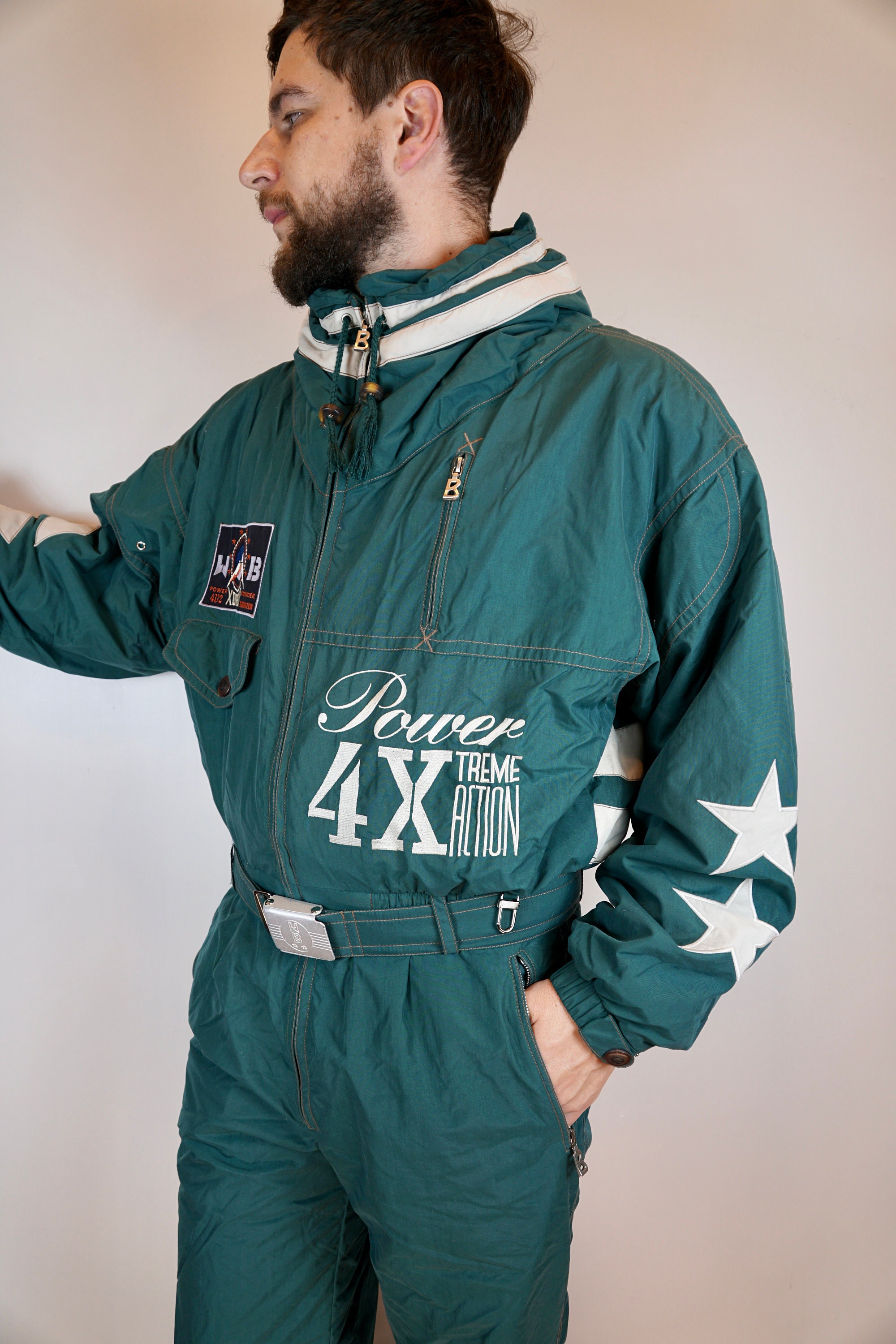 Vintage BOGNER Ski Suit High Fashion Ski Suit Bogner Snowboarding Suit Vintage Ski Overall One Piece Ski Suit Size LARGE 50 Etsy Ireland