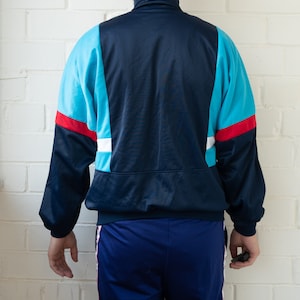 Vintage Tracksuit Vintage Track Top Old School Tracksuit Multicolor Tracksuit Jacket image 4