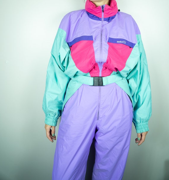 Vintage BAILO Ski Suit | Multi color Ski Suit | Vi