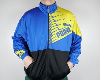 90's〜 PUMA Pile Fabric Track Jacket Vintage Puma Track Jacket