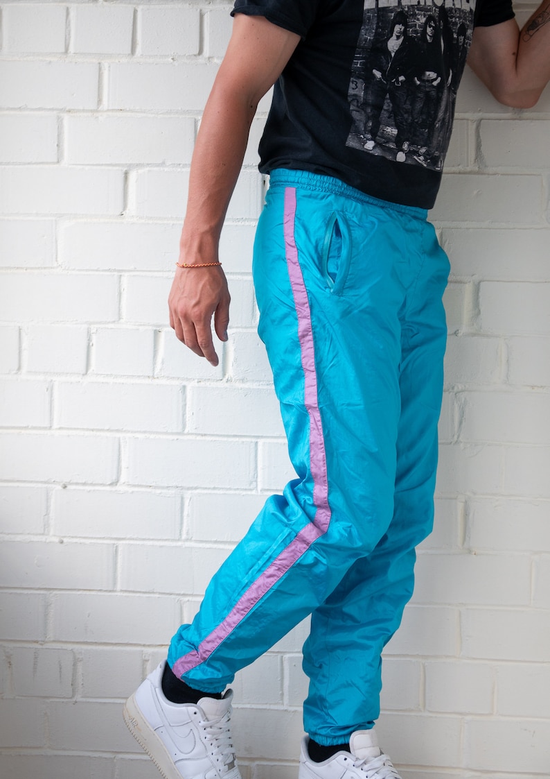 Size Medium Vintage Tracksuit Multi Color Sport Pants Vintage Track Pants Vintage 90s Track Pants Track Pants