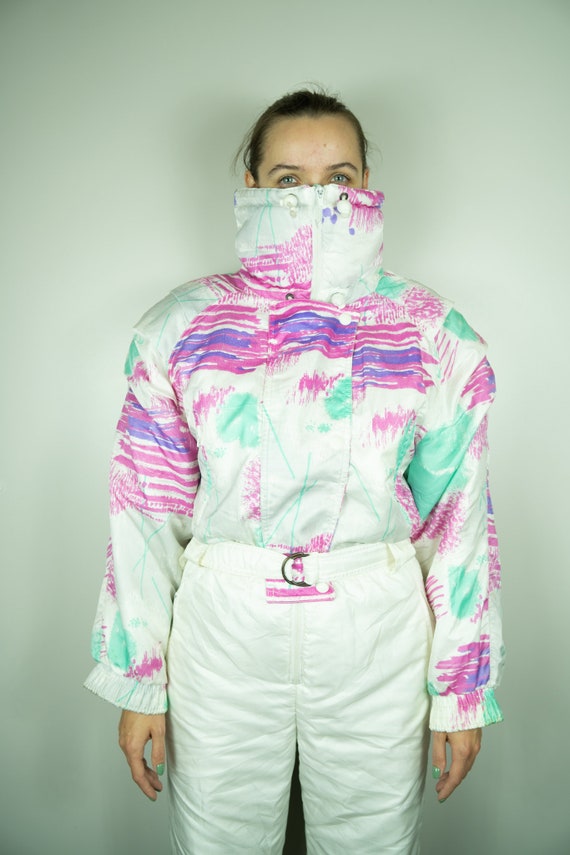 Vintage GOLDEN Team Ski Suit Multi color Ski Suit