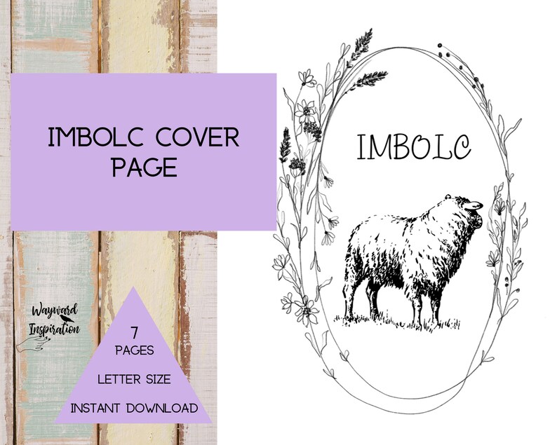 Imbolc Book of Shadows Pages Imbolc Rituals Printable BOS - Etsy