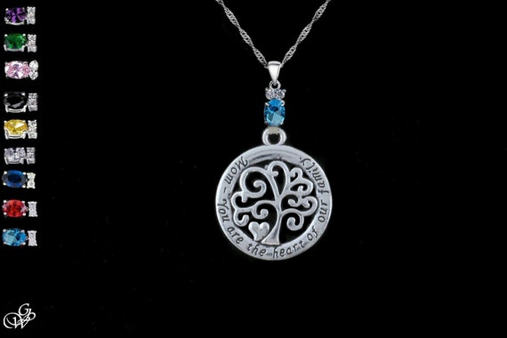Collana con Albero della Vita Potere Femminile e Cristalli Swarowski – Aka Gioielli
