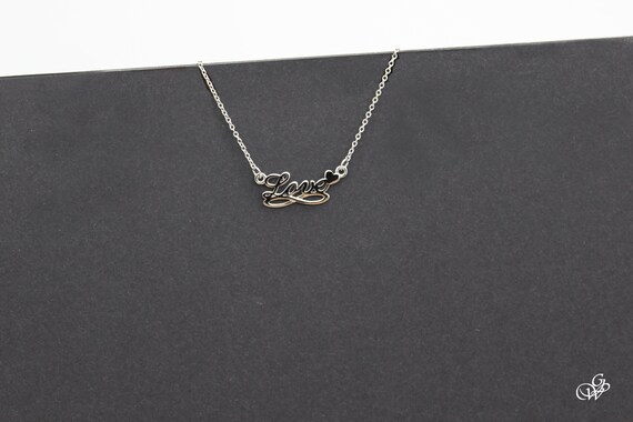 Collier Chaîne Coeur Petites Boules 38cm - DORIANE BIJOUX