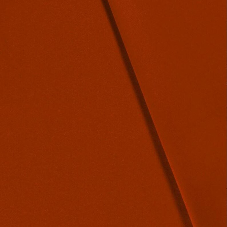Canvas, sturdy fabric by the meter - tear-resistant bag fabric - heavy cotton fabric - plain cotton - traditional fabric - Panama - 50 x 150 cm 036 orange
