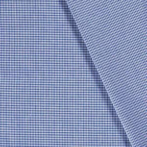 Cotton check fabric by the meter, woven 3 mm - Cotton fabric with check pattern - Printed check woven fabric - Poplin check pattern - Check fabric Oeko-Tex certified *From 50 cm image 3