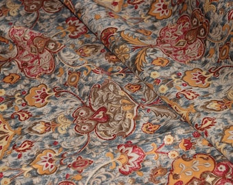 Linen seven-color print 100% LINEN - fabric sold by the meter *** 50 cm x 150 cm ***