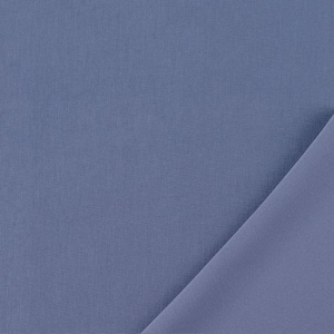 Scuba jersey fabric sold by the meter, soft flowing jersey fabric, viscose jersey plain, elastic scuba fabric stretchable *From 50 cm 006 jeans