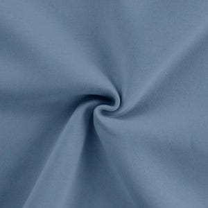 Winter sweatshirt fabric by the meter - melange sweatshirt fabric - cotton sweatshirt melange, Oeko-Tex Standard 100 certified - soft fabric for sweaters/hoodies *From 50 cm 003 jeans