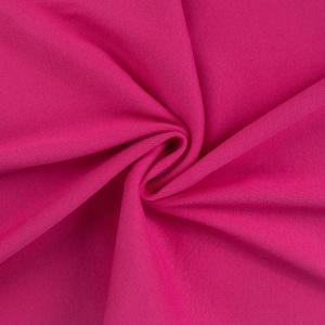 Tissu côtelé pour poignets, vendu au mètre, extra large - Tissu côtelé pour poignets, coloris uni - Tissu tubulaire pour poignets - Maille - Jersey côtelé *À partir de 25 cm x 95 cm 017 pink