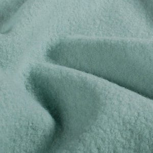 Walkloden Meterware uni - Walkstoff - Mantelstoff - Trachtenstoff - Wollwalk - Loden - 100% Schurwolle/Wolle *** 50 cm x 140 cm *** 222 altes grün