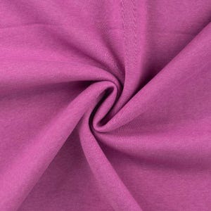 Winter sweatshirt fabric by the meter - melange sweatshirt fabric - cotton sweatshirt melange, Oeko-Tex Standard 100 certified - soft fabric for sweaters/hoodies *From 50 cm 181 pink meliert