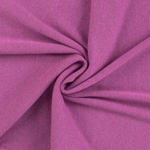 Tissu côtelé pour poignets, vendu au mètre, extra large - Tissu côtelé pour poignets, coloris uni - Tissu tubulaire pour poignets - Maille - Jersey côtelé *À partir de 25 cm x 95 cm 181 beere