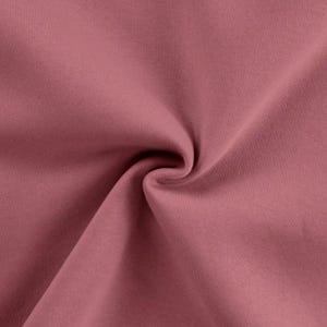 Winter sweatshirt fabric by the meter - melange sweatshirt fabric - cotton sweatshirt melange, Oeko-Tex Standard 100 certified - soft fabric for sweaters/hoodies *From 50 cm 013 altrosa