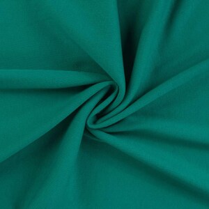 Tissu côtelé pour poignets, vendu au mètre, extra large - Tissu côtelé pour poignets, coloris uni - Tissu tubulaire pour poignets - Maille - Jersey côtelé *À partir de 25 cm x 95 cm 270 grün