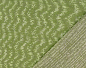 Decorative fabric cotton printed - stripes lime green - fabric by the meter woven fabric moss, poplin cotton fabric irregular lines apple *from 50 cm