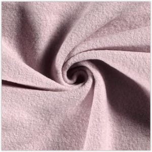 Walkloden Meterware uni - Walkstoff - Mantelstoff - Trachtenstoff - Wollwalk - Loden - 100% Schurwolle/Wolle *** 50 cm x 140 cm *** 012 nude