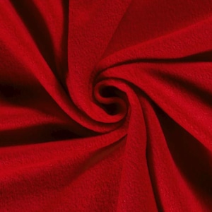 Polar fleece by the meter, anti-pilling - Soft/cuddly fleece fabric - Plain cuddly fleece - Polyester fleece - Winter fabric - 50 x 150 cm image 9
