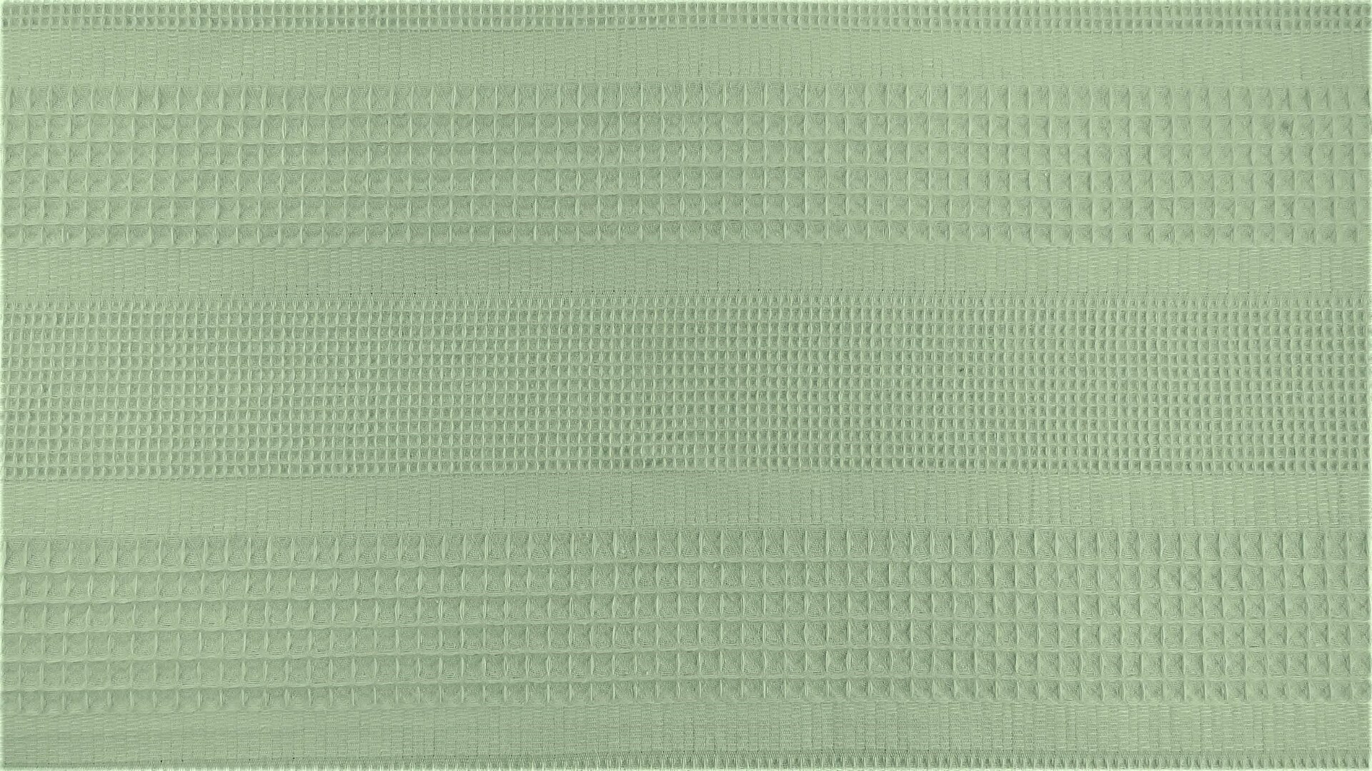 Waffle lpiqué waffle fabric green uni fabric by the metre Etsy