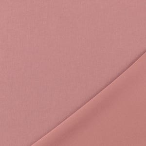 Scuba jersey fabric sold by the meter, soft flowing jersey fabric, viscose jersey plain, elastic scuba fabric stretchable *From 50 cm 014 altrosa