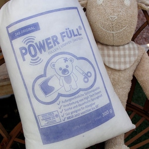 Power Fill vulling 300 grams zak - Craft katoen Oeko-Tex 100 - wasbaar op 95 graden - Blijvende veerkracht - Geschikt voor mensen met een allergie