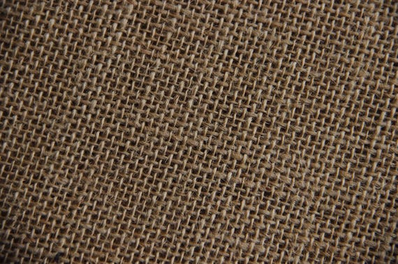 Jute Stoff 160cm Breit - Natur Sackleinen Für Nähen & Basteln | 200x160cm Dekostoff Haus & Garten