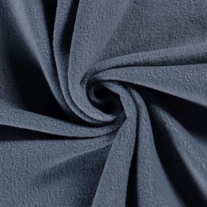 Polar fleece by the meter, anti-pilling - Soft/cuddly fleece fabric - Plain cuddly fleece - Polyester fleece - Winter fabric - 50 x 150 cm image 5