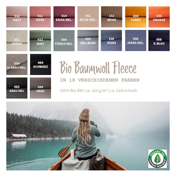 Organic Cotton Polar Fleece - European Import - Bordeaux Organic Cotton Polar Fleece - European Import - Bordeaux