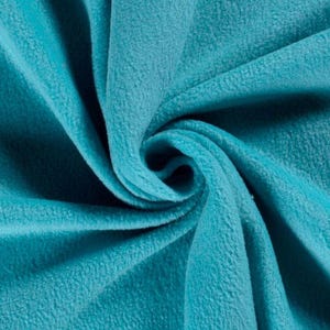 Polar fleece by the meter, anti-pilling - Soft/cuddly fleece fabric - Plain cuddly fleece - Polyester fleece - Winter fabric - 50 x 150 cm image 3