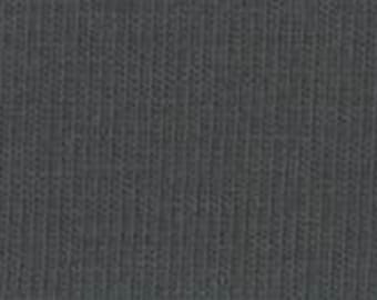 Jersey algodón jersey uni basic - tejido por metro Ökotex - jersey stretch, elástico, elástico - ANTRACITA *** 50 cm x 148 cm ***