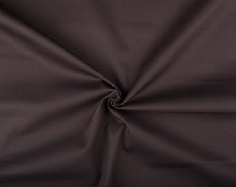 Corps en coton - tissu customware - uni ANTHRAZIT, tissu de poche 50 cm x 146 cm