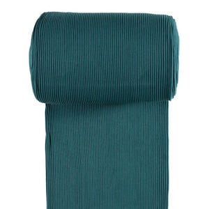 Grobstrick Bündchen Uni Meterware - Bündchen breit gerippt - Cordstoff im Schlauch - Bündchen einfarbig - *ab 25cm x 70cm Bild 7