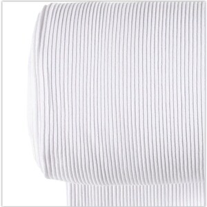 Grobstrick Bündchen Uni Meterware - Bündchen breit gerippt - Cordstoff im Schlauch - Bündchen einfarbig - *ab 25cm x 70cm Bild 10