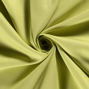 Canvas, sturdy fabric by the meter - tear-resistant bag fabric - heavy cotton fabric - plain cotton - traditional fabric - Panama - 50 x 150 cm 023 limette