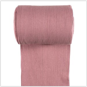 Grobstrick Bündchen Uni Meterware - Bündchen breit gerippt - Cordstoff im Schlauch - Bündchen einfarbig - *ab 25cm x 70cm Bild 4
