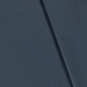 Canvas, sturdy fabric by the meter - tear-resistant bag fabric - heavy cotton fabric - plain cotton - traditional fabric - Panama - 50 x 150 cm 006 stahlblau